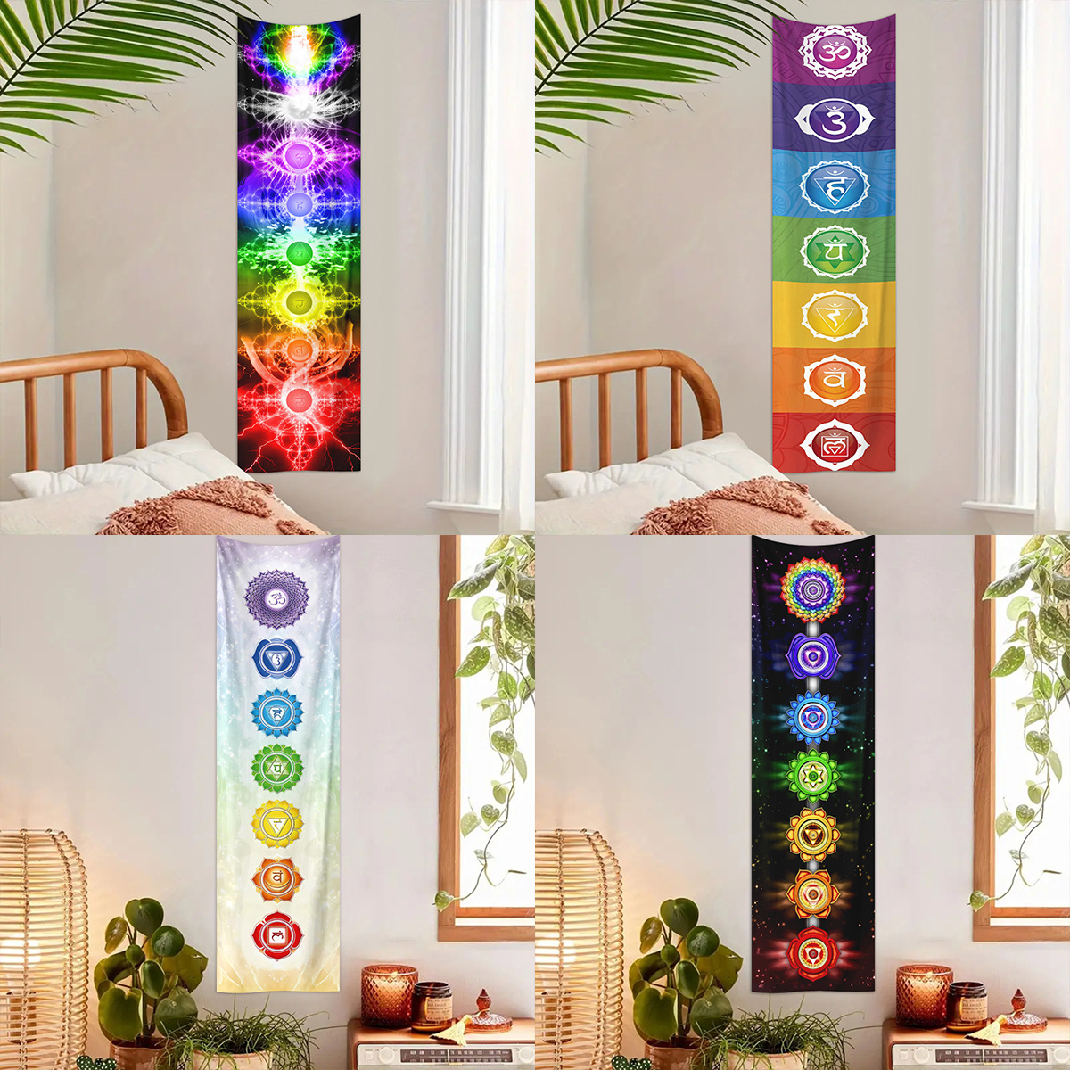 Mysterious Meditation Multi-element Combination Tapestry