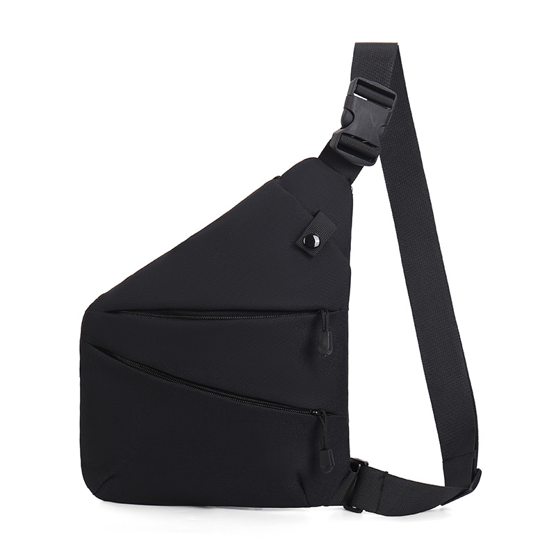 Cross-border close-fitting single-shoulder anti-theft bag for men, crossbody chest bag, multifunctional tactical storage bag, outdoor leisure sports bag