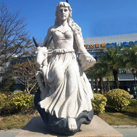 石雕;石膏工艺品;喷泉水景