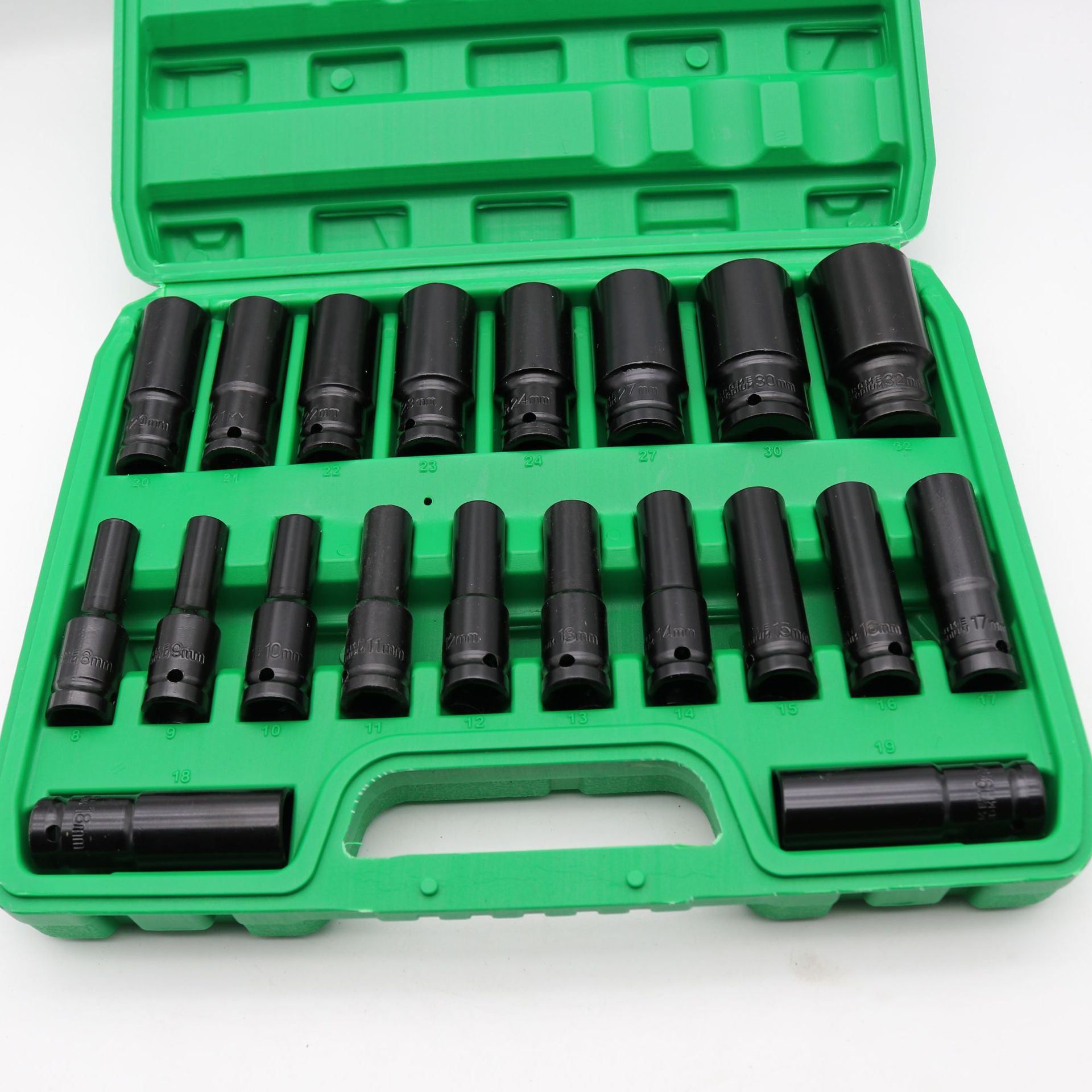 电动扳手套筒套装加长六角扳手汽修专用锂电钻套筒组套