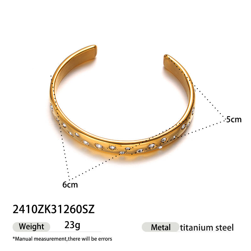 Tena Pulsera de acero inoxidable europea y americana Sencilla y alta calidad Moda salvaje Diseño de nicho Pulsera de acero de titanio Joyas de mano