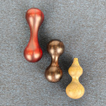 紫檀木葫芦绕指柔葫芦檀木指尖哑铃手把件紫光檀葫芦文玩指尖哑铃