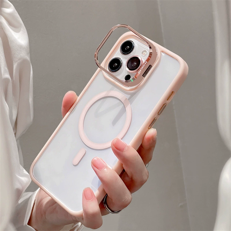Чехол для телефона (Apple) совместим с серией iPhone 16, опция держателя магнитного объектива, невидимая трубка