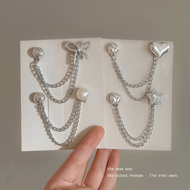 Camiseta de ropa corta artefacto de la esquina de la prenda larga ajustación corta de botón fijo invisible pantalones anti-raspazo botón de succión geomagnética ~