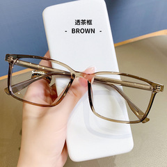 New fashionable anti-blue light glasses, high-end plate optical frames, myopia glasses frames for men, wholesale glasses frames for women