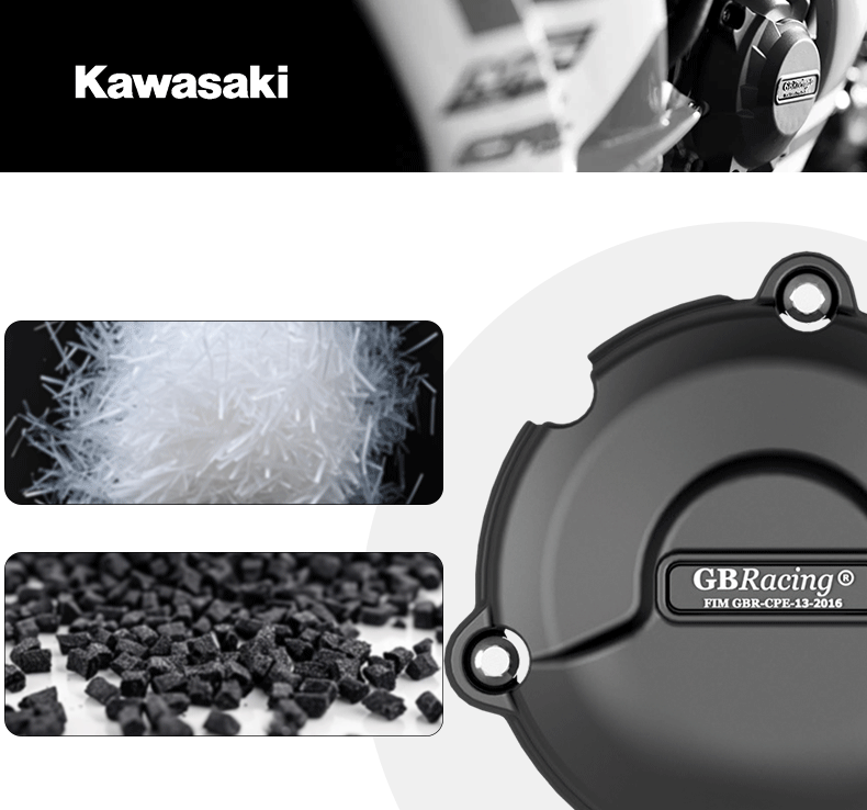 Suitable for Kawasaki Z900Rs Se2018-2025 Engine Protective Cover Gbracing Engine Anti-Fall Side Cover