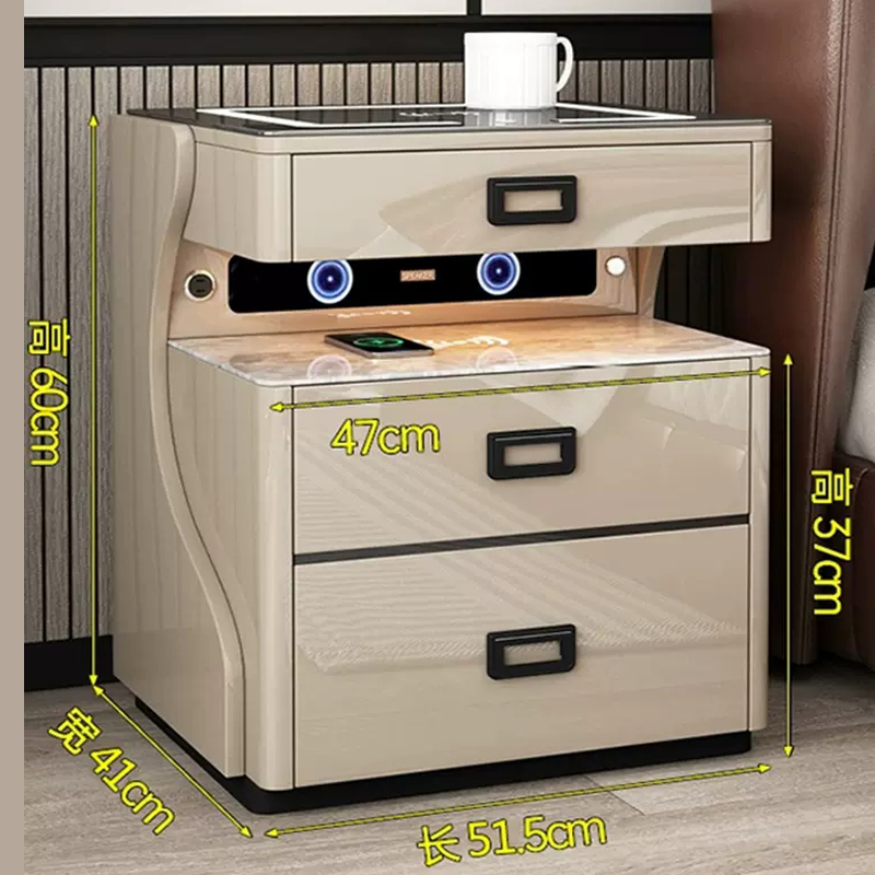 ANN12 intelligent bedside table safe all-in-one household small 2024 new multi-functional hidden style