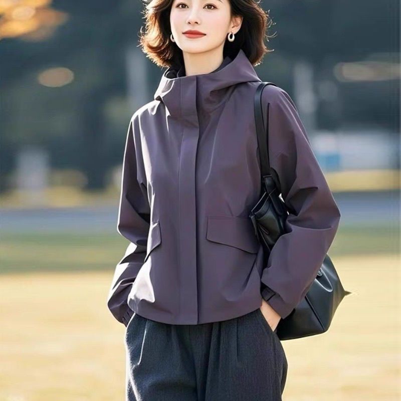 Spring 2025 Trendy Women's Jackets, Popular Casual Fashion Layering Jackets for Petite Women