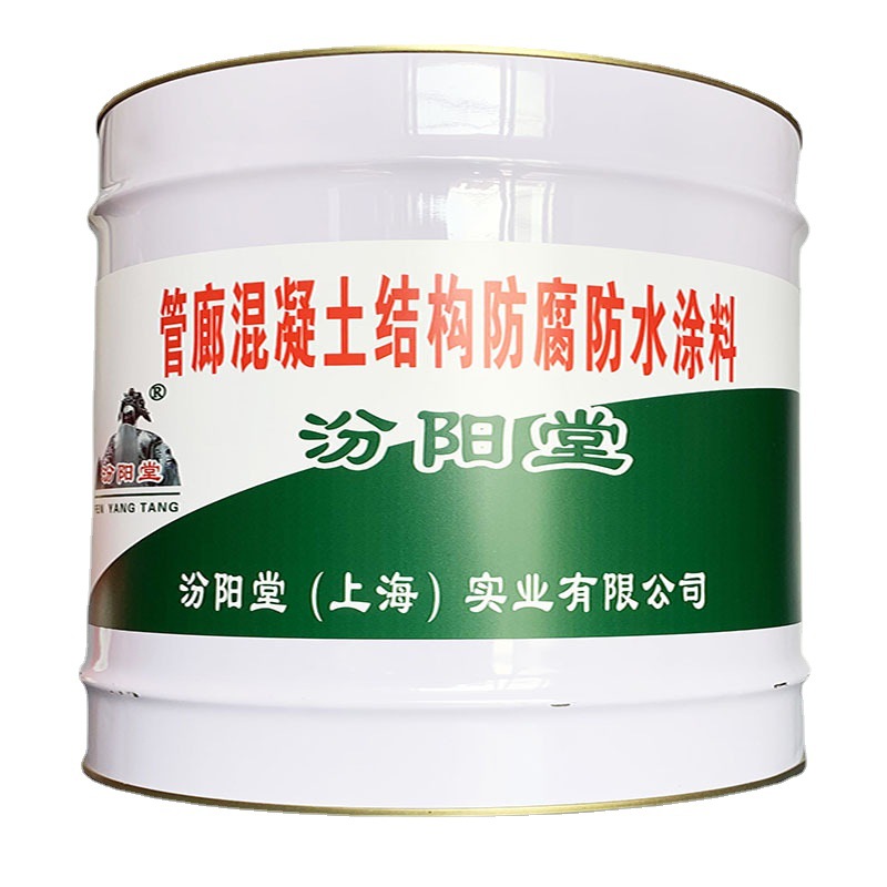 管廊混凝土结构防腐防水涂料，防腐涂料，跑道防水防腐，汾阳堂