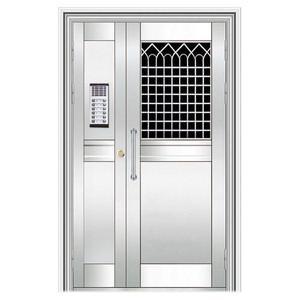 小区单元门定制 不锈钢单元入户门 碳钢单元门 单元门生产厂家