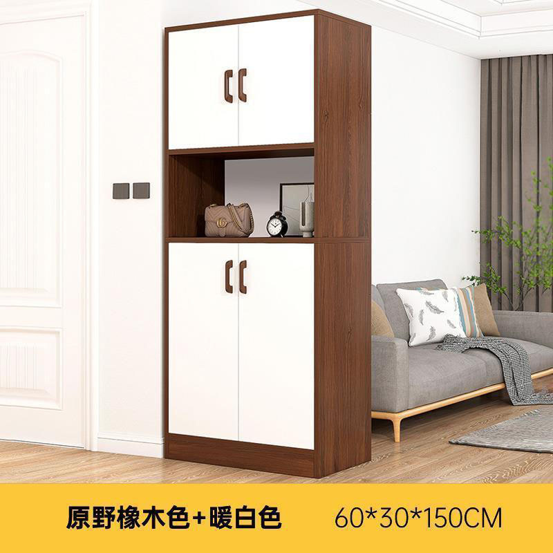 [4도어 싱글프레임 모델] 와일드오크 컬러 60*30*150cm