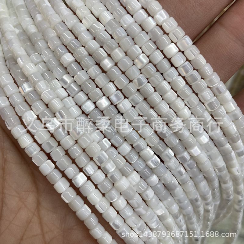 Deep Sea Shell Loose Beads Horseshoe Snail Spacer Beads DIY Jewelry Accessories Disc Beads Material Wholesale
