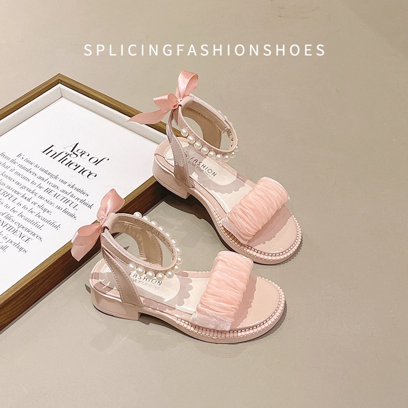 Zapatos de playa para niños de verano 2026 zapatos de princesa de moda para niños zapatos de playa para niños zapatos romanos para niños