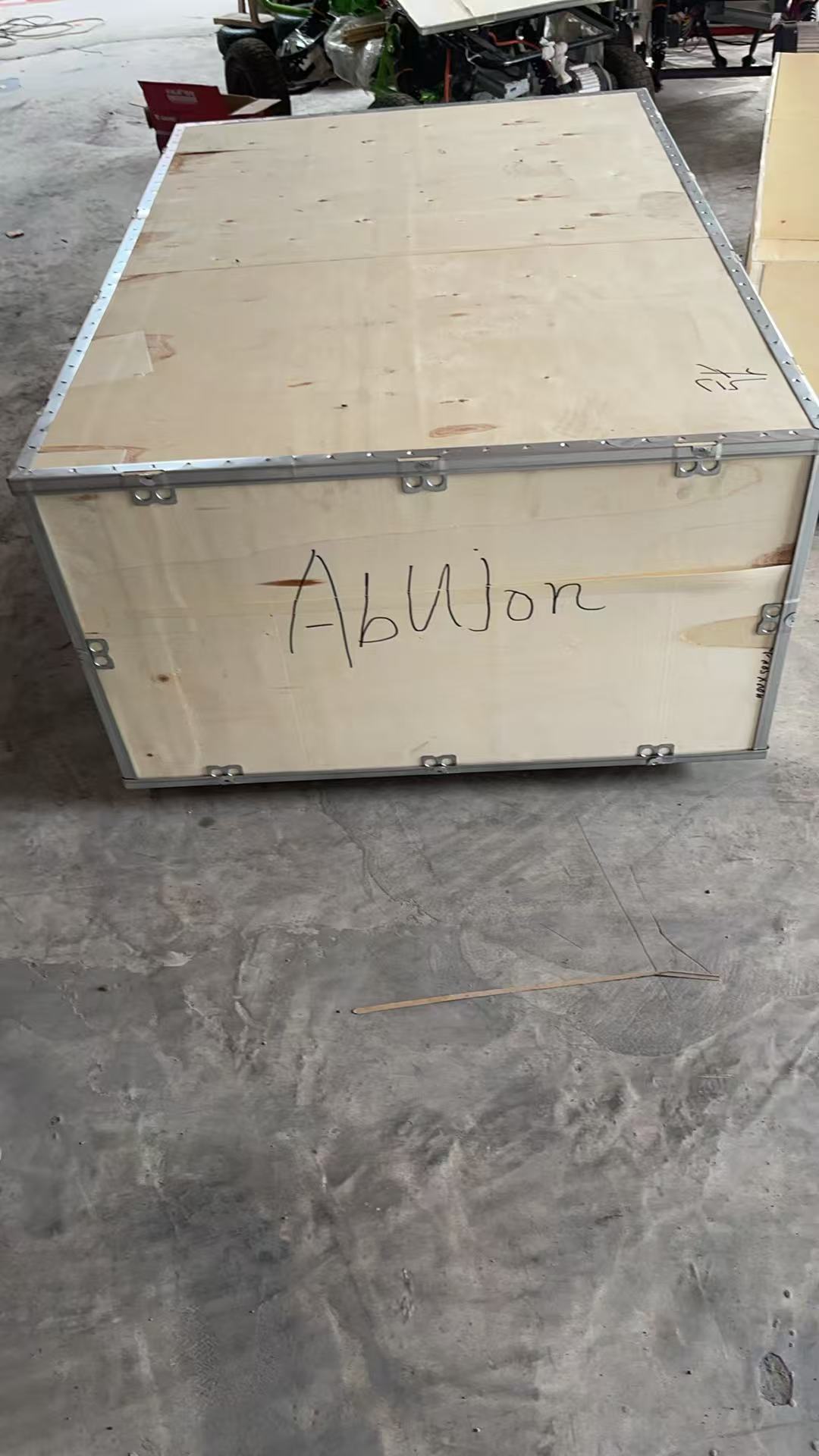 Envío en caja de madera