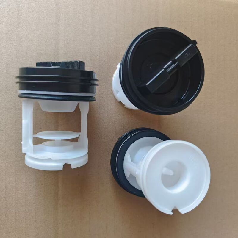 卸売りドラム洗濯機部品排水ポンプ排水口バルブプラスチック蓋ストッパーフィルター網水栓|undefined