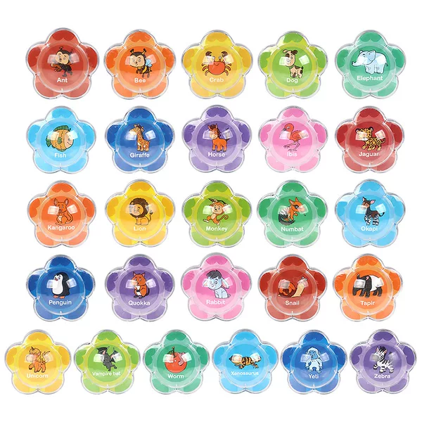 Cross-Border Amazon Early Education Floating Cognitive Alphanumeric Animal Bath Bathroom Children's Bath and Water Toys