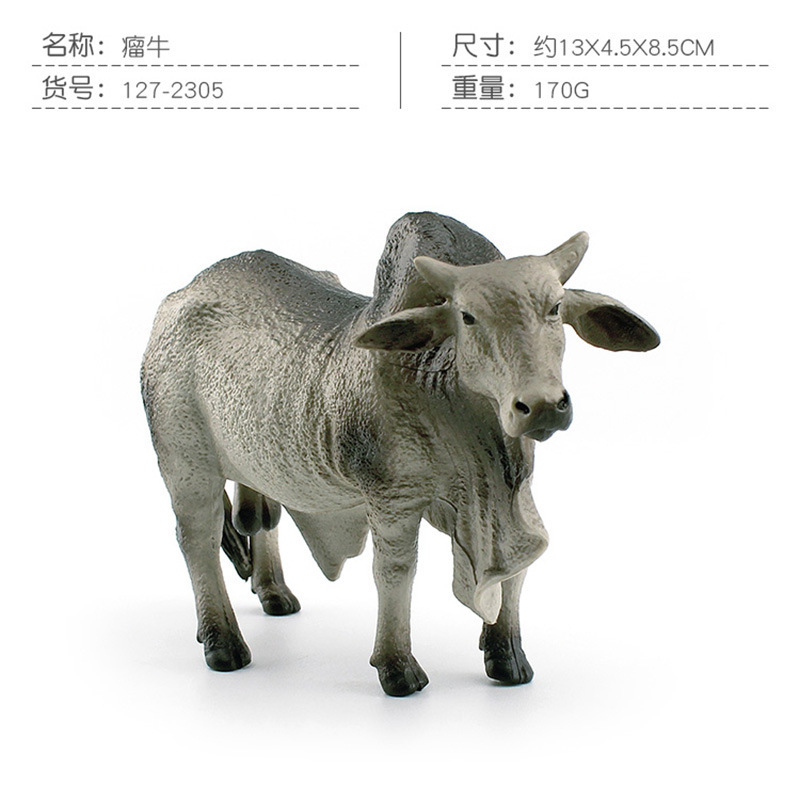 Simulación transfronteriza Texas Longhorn vaca charolai vaca GOER búfalo de Río Wtu West vaca modelo