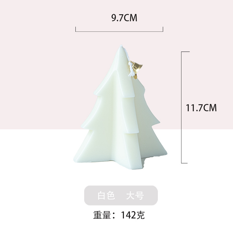 Árbol de Navidad grande blanco