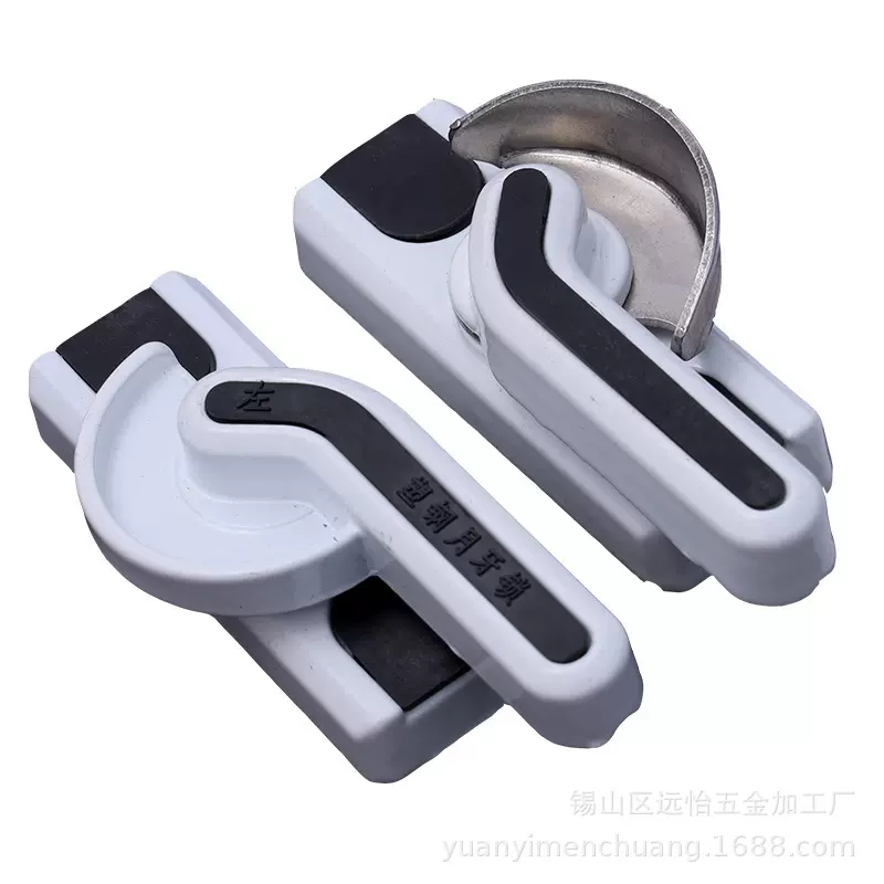 远怡厂家长期供应斜柄月牙锁厂家批发直供铝合金门窗双向月牙锁