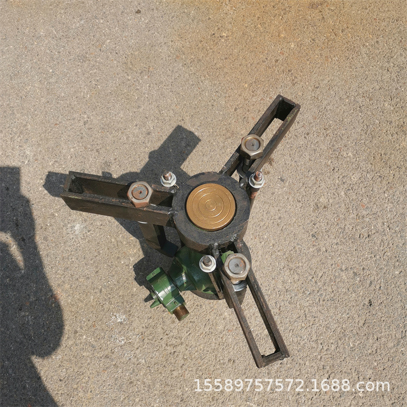 爱威夫 皮带轮拆卸机 三爪型螺旋拉马 10T机械式拔轮器 100吨拉马