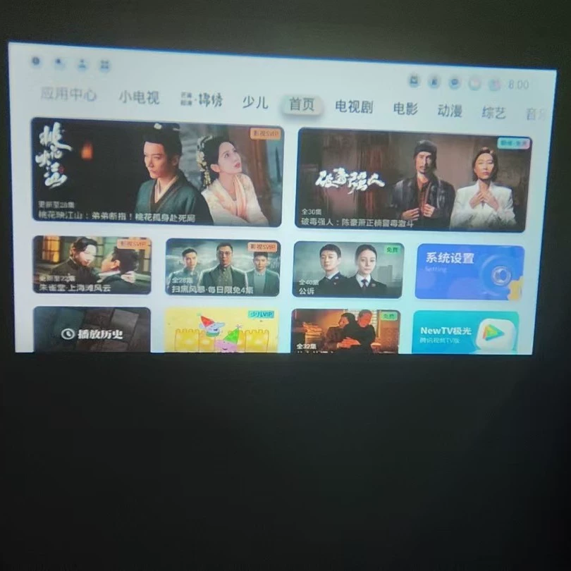 Проектор HY300Pro 4K портативный LCD, беспроводной, домашний кинотеатр Ultra HD, компактный 0,75 кг