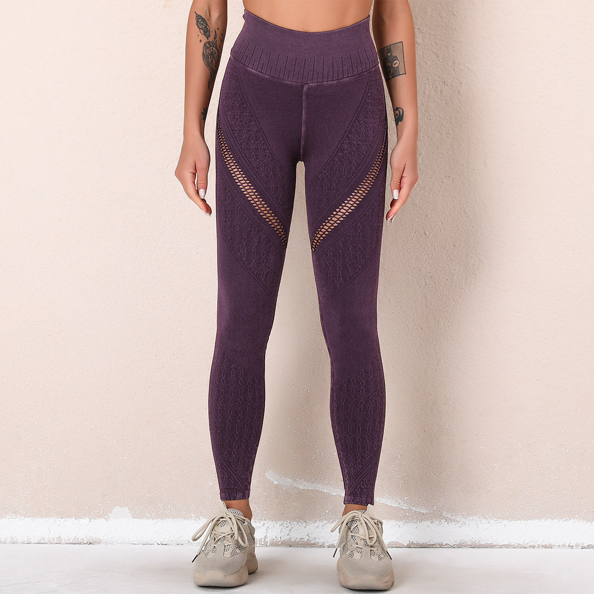 Seamless Washable Yoga Pants NSLX36655