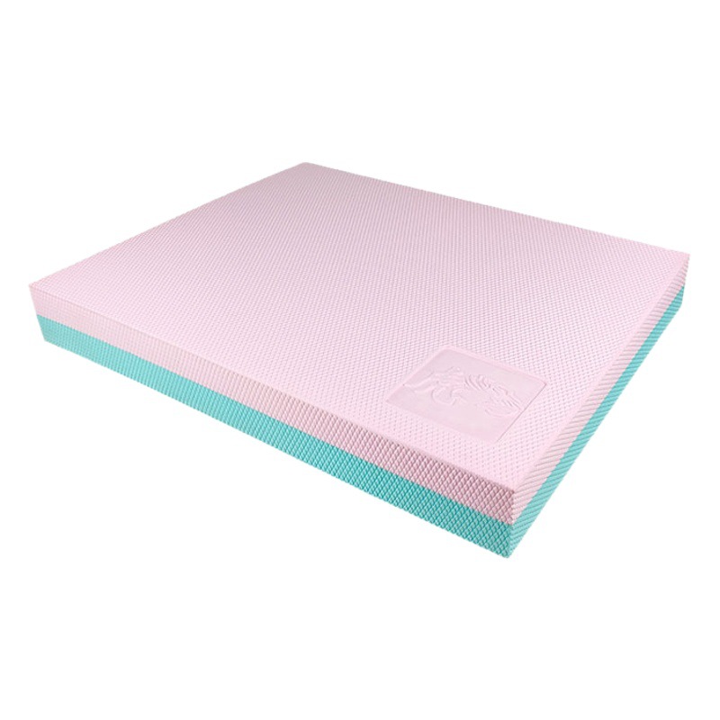 Enlarged and Thickeneded Balance Mat Tpe Fitness Abdominal Wheel Kneeling Mat Flat Sports Training Yoga Foam Mat High Rebound