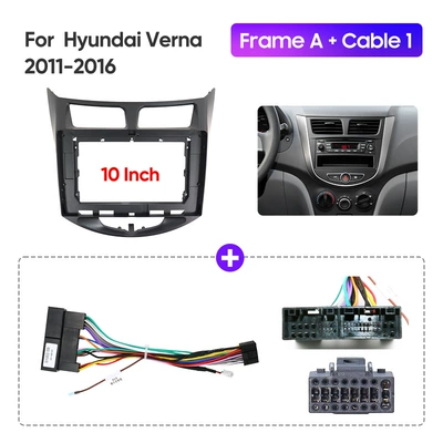 9inch Android Universal Car DVD Navigation - frameacable1-9inch