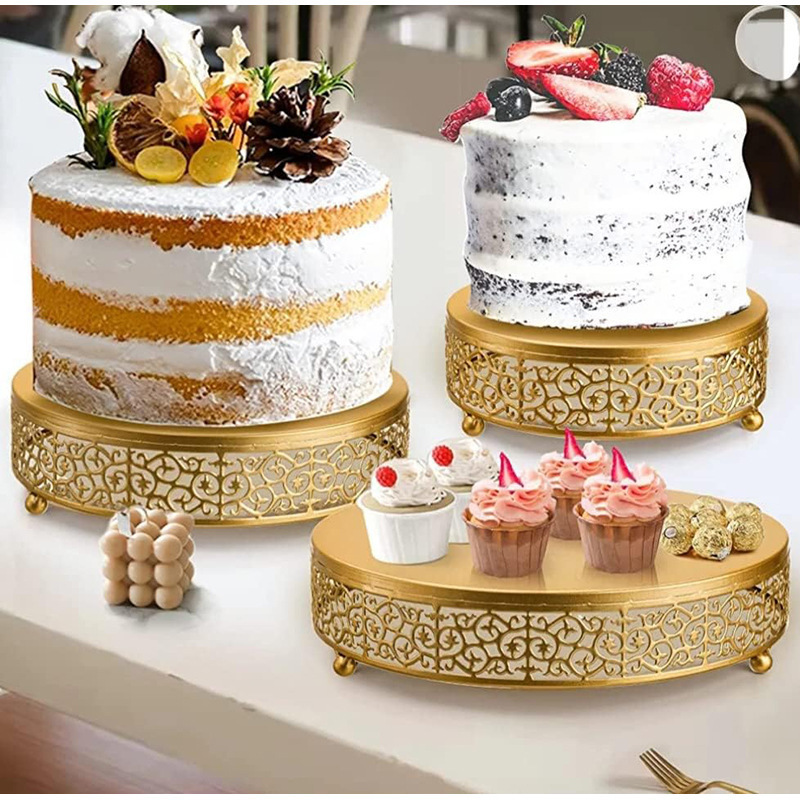 Transfronterizos Amazon temu postre estante de exhibición bandeja de pastel estante de pastel diseño de cumpleaños