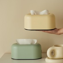 自主设计  奶油创意纸巾盒  跨境家用客厅桌面茶几纸巾抽纸收纳盒