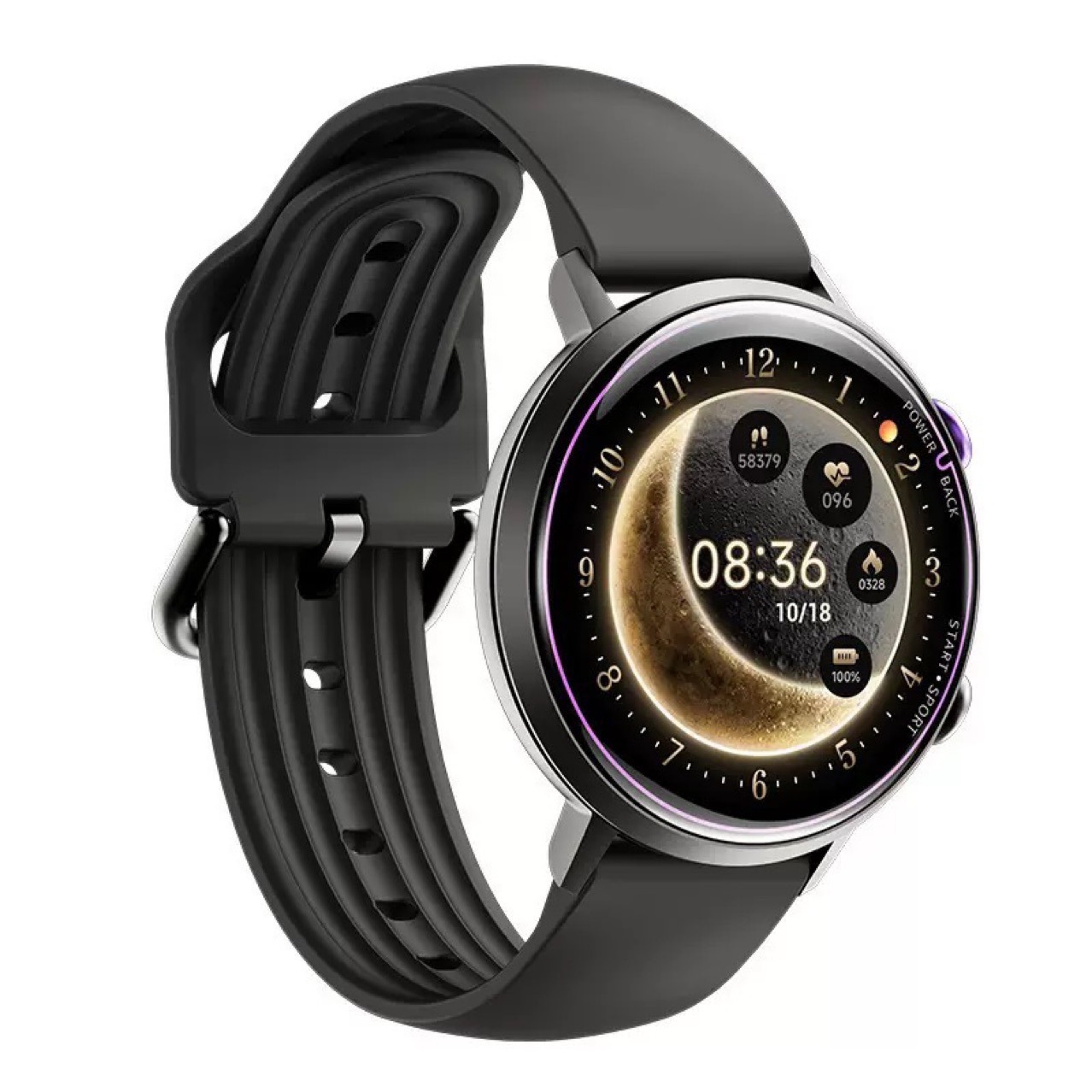 Cross-Border New Product W2 Women's Smart Watch 1.32inch Amoled Screen Women's Health 5Atm Waterproof Smart Watch