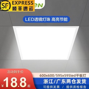 Lei Shiji Integrated Ceiling Light 600X600 Led Panel Light 60X60 Panel Light Gypsum Mineral Wool Board Embedded