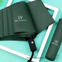 全自动雨伞晴雨两用折叠遮阳伞太阳伞防晒防紫外线定 制广告logo