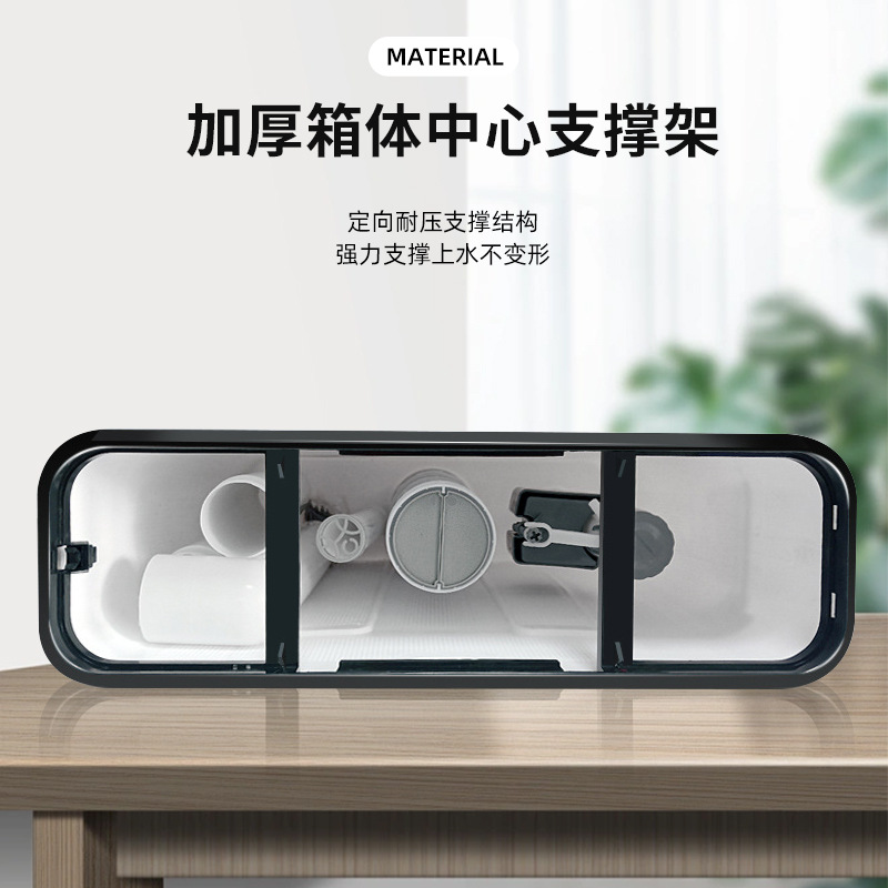 Factory wholesale, complete set of bathroom, household toilet, squat toilet, flushing tank accessories, large flushing force, thickened, free Application Scenario