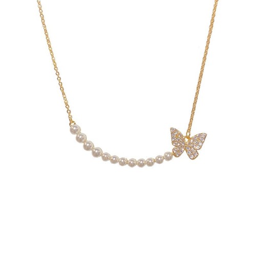 Popular same style Korean fashion versatile classic recommended 100 necklaces high-end temperament light luxury necklace