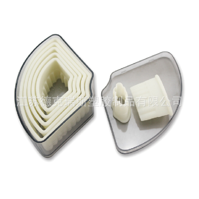 Venta caliente transfronteriza lote mixto material de pc de nailon molde de corte vegetal fruta molde de corte de nailon juego de molde de pastel para hornear