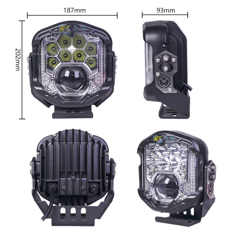 lámpara láser LED fuera de carretera lámpara de carro lámpara de carro lámpara de carro lámpara de techo lámpara de carro accesorios de carro