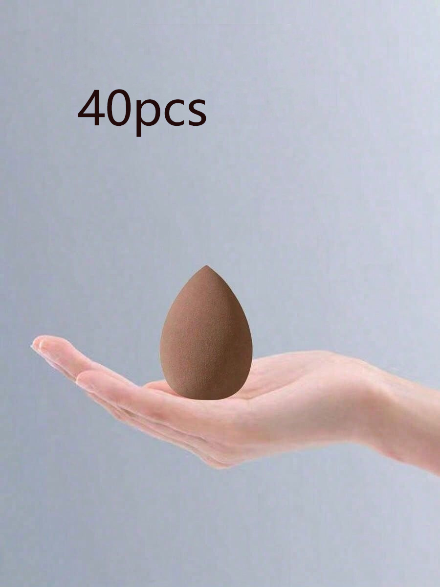 Esponja de Maquillaje en Forma de Gota Grande, Material Hidrofílico Sin Látex, Uso Seco y Húmedo, para Maquillaje image 49