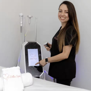 2025 Cross-Border Export Model Double-Headed Portable Magnetic Slimming Body Management Beauty Instrument for Beauty Salons