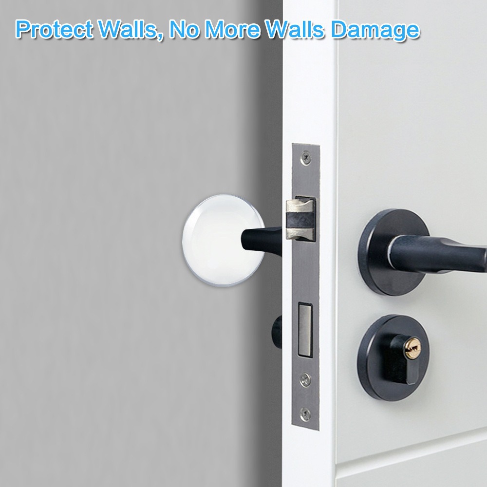Home door handle cushion pad cabinet door round anti -impact sticker…