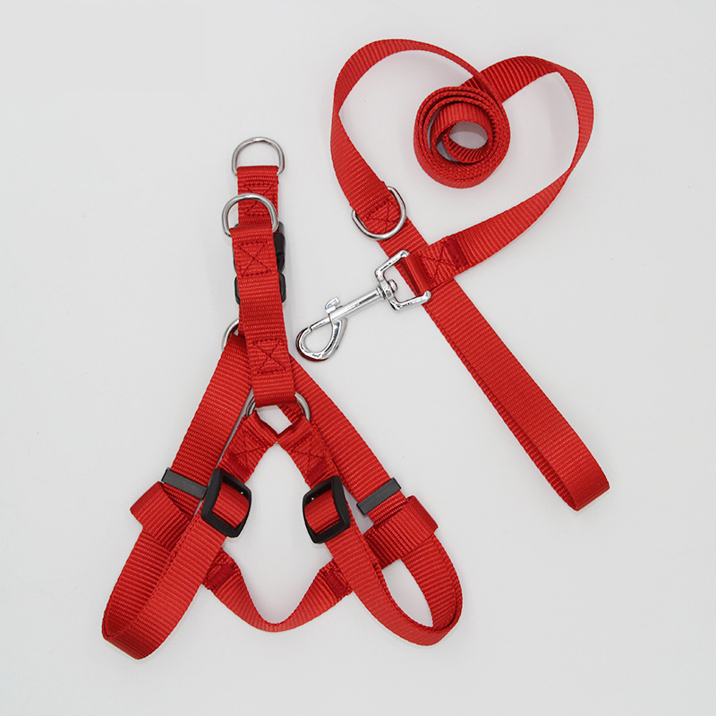 Correa de pecho para mascotas dedicada transfronteriza a prueba de explosiones perro grande transpirable reflexivo pecho trasero perro caminando cuerda fábrica al por mayor