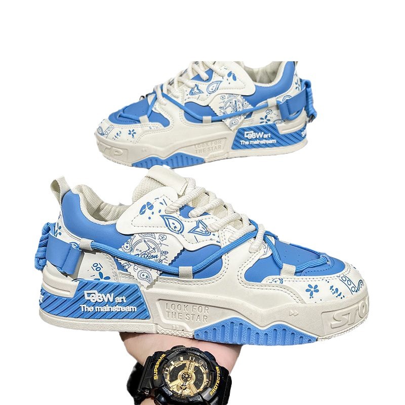 2026 nuevos zapatos de invierno transpirables de skate in-mode zapatos deportivos casuales zapatos de running zapatos de hombre juvenil zapatos antideslizantes