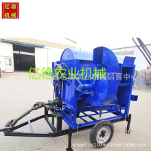 高粱大豆小米小麦多功能脱粒机油菜籽旱稻一体多用大型稻麦脱粒机