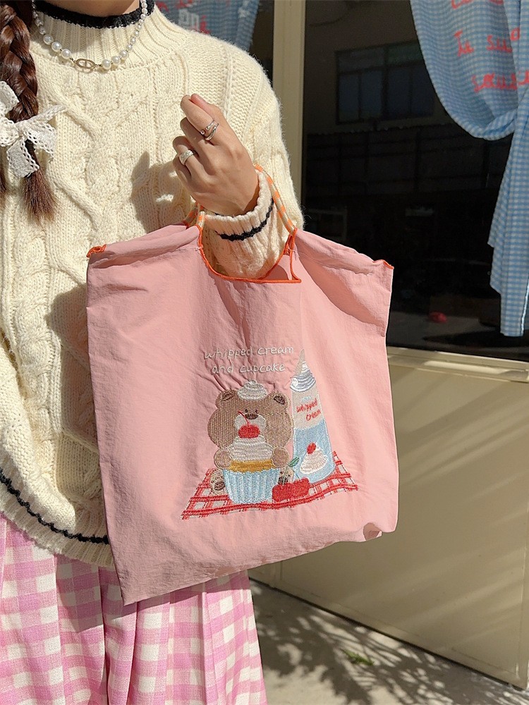 Cartoon handheld cloth bag