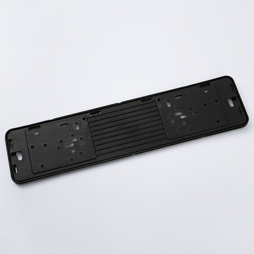 International Trade Stainless Steel License Plate Frame with European Standard Gradient Color License Plate Holder, Wholesale Multiple Specifications European Style Car License Plate Frame