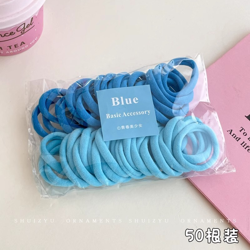 Ligas Elásticas Desechables para Cabello de TPR, Alta Elasticidad, para Niños y Mujeres