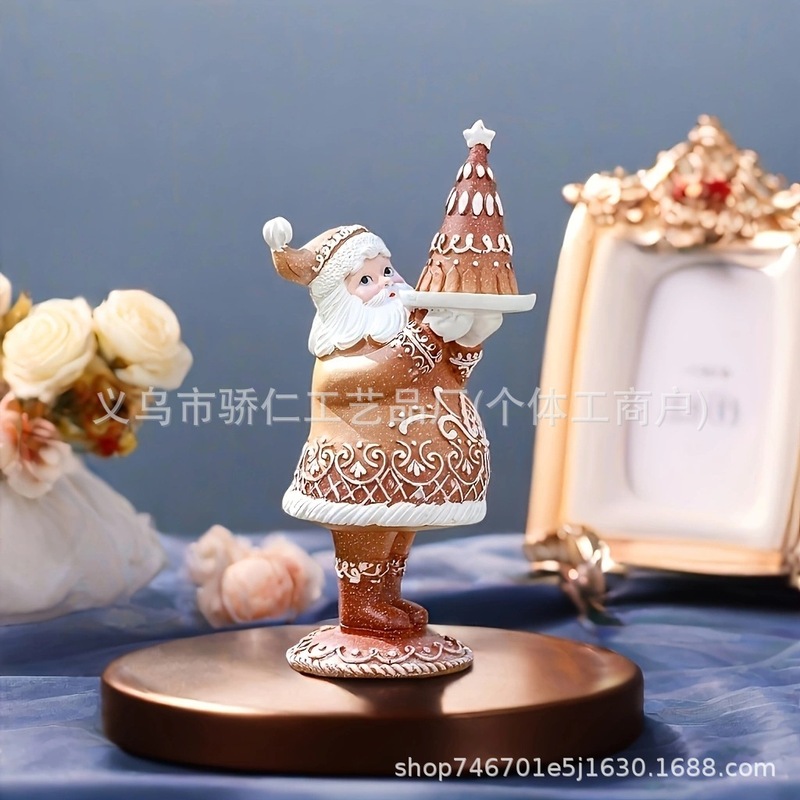 クロスボーダー新型アウトドアクリスマス夫婦プレゼント樹脂工芸品置物メーカー直売卸売り|undefined
