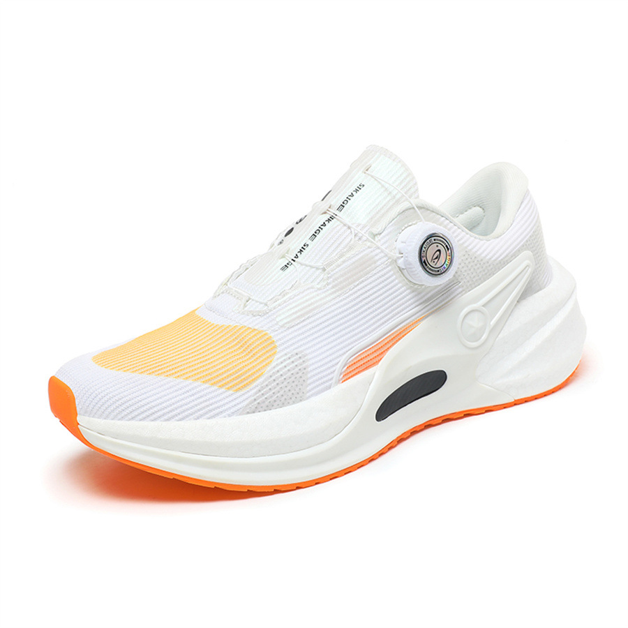 Ultra-light Men's Casual Running Shoes With Rotating Button Fastener_voghion.com