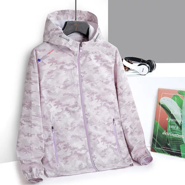 Spring and Autumn Camouflage Jacket Women's Jacket Women's Windbreaker 2025 New Hot Style Trendy Running Wear Women's Mountaineering Wear Single Jacket