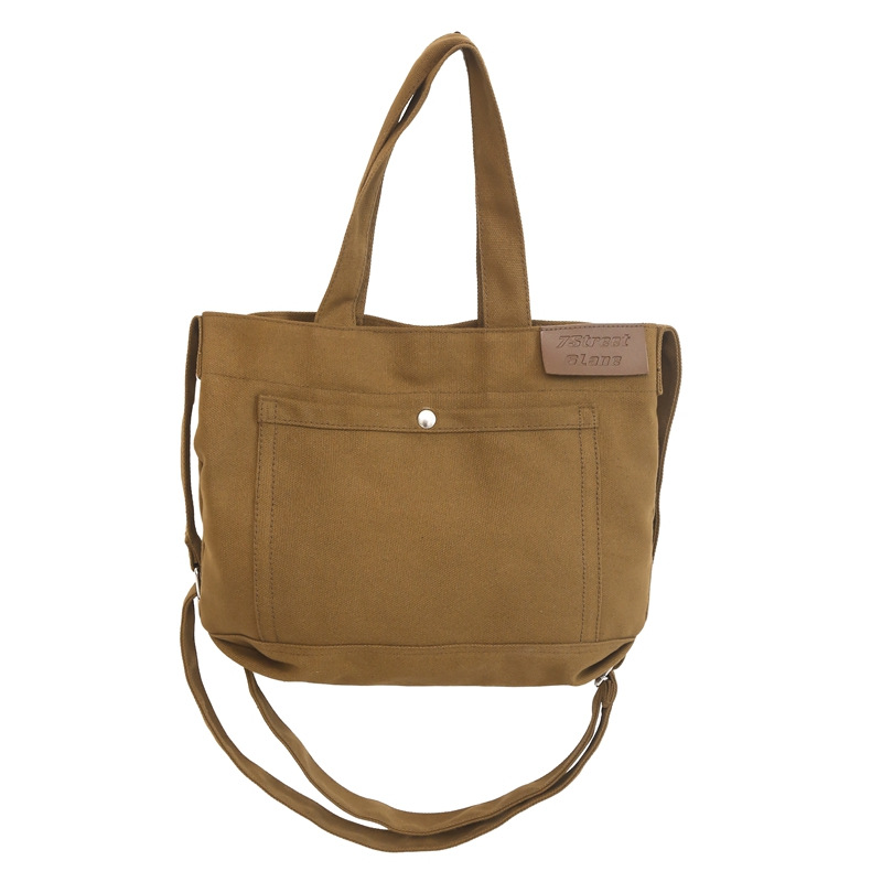 Bolso de lona para mujer 2024 nuevo bolso de viaje simple bolso de mano informal bolso de mensajero de hombro para estudiantes